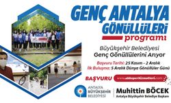 Genç Antalya Gönüllüleri başvuruları başladı