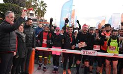 Maviden beyaza Antalya Ultra Trail Maratonu başladı