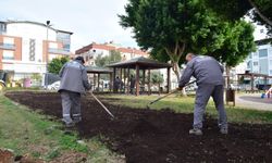 Kuzeyyaka'da park yenileme çalışması