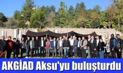 AKGİAD, Aksu’yu buluşturdu