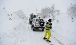 Konyaaltı’nda kar ve yağmur nöbeti