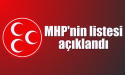 İşte MHP'nin milletvekili adayları