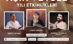 Aşık Veysel Konyaaltı’nda anılacak