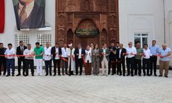 Aksu Merkez Camii dualarla açıldı