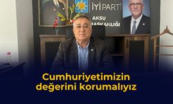 Cumhuriyetimizin değerini korumalıyız