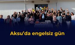 Aksu'da engelsiz gün