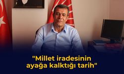 "Millet iradesinin ayağa kalktığı tarih"
