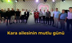 Kara ailesinin mutlu günü