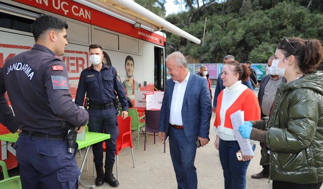 Başkan Şahin'den kan bağışı kampanyasına destek