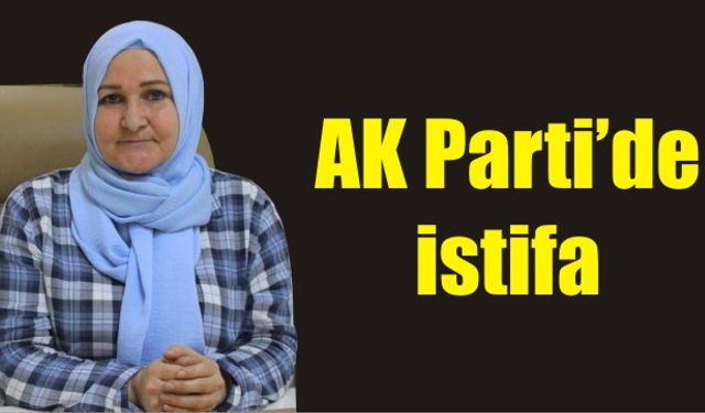 AK Parti'de istifa