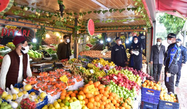 Kepez’de yılbaşı denetimi