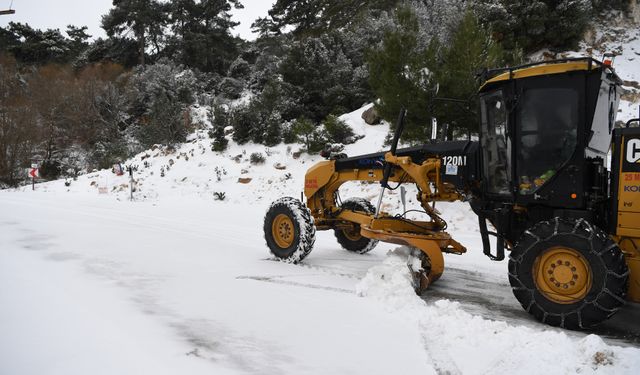 Konyaaltı yaylarında ‘kar’ seferberliği