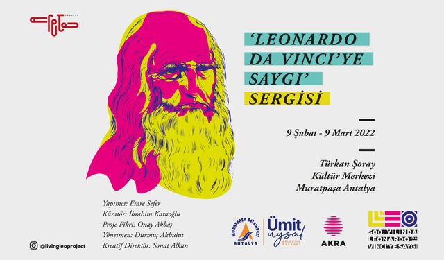 Leonardo da Vinci’ye Saygı sergisi