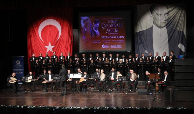 Çanakkale Zaferi’ özel konserle anıldı