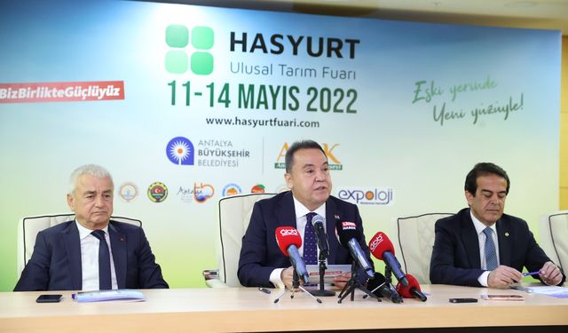 Hasyurt Tarım Fuarı 7 yıl sonra tekrar gerçekleşecek