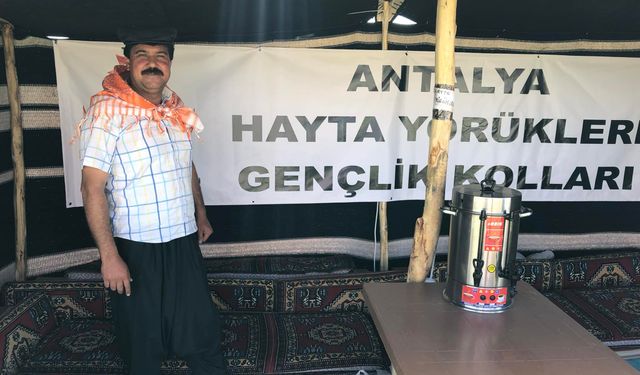 Hayta Yörükleri’nin yeni başkanı Alkan