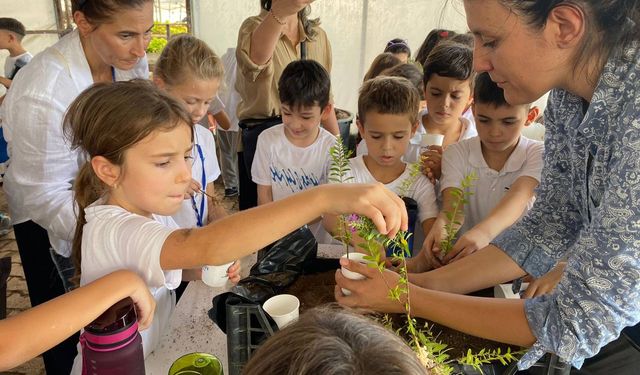 Miniklere doğa sevgisi aşılanıyor