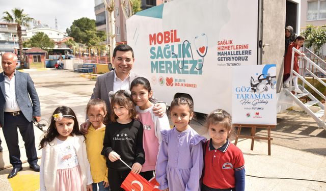 Kepez’den Mobil Göz Sağlığı Merkezi