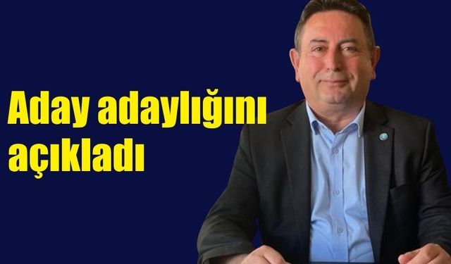 Duran, aday adaylığını açıkladı