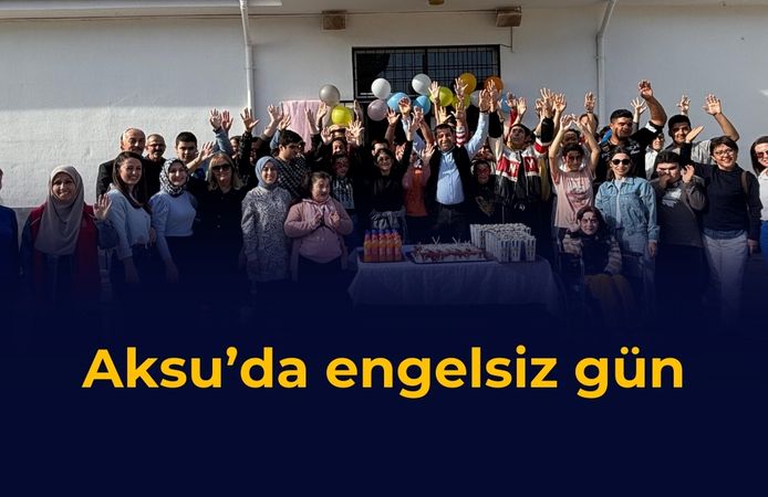 Aksu'da engelsiz gün