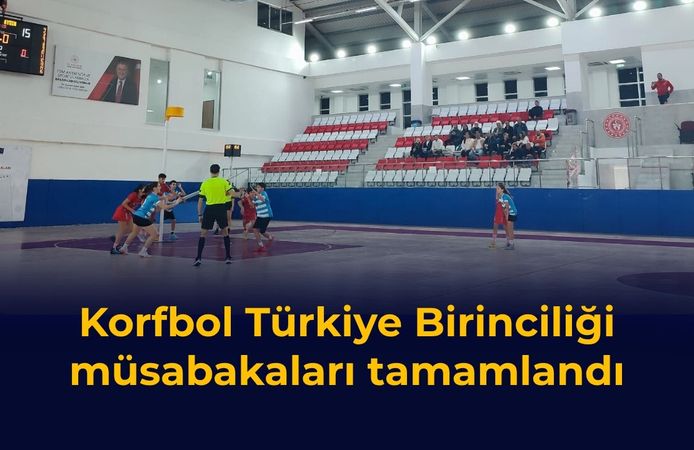 Korfbol Türkiye Birinciliği müsabakaları tamamlandı