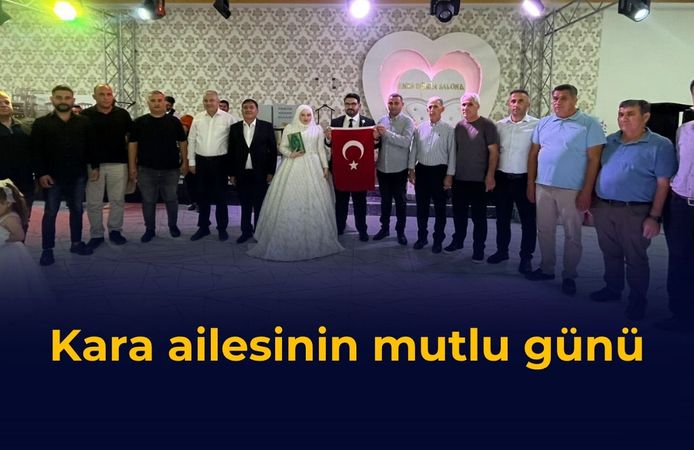Kara ailesinin mutlu günü