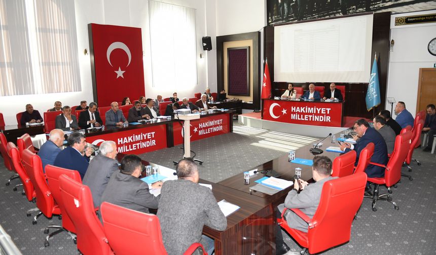 Aksu’da yeni yılın ilk meclisi yapıldı