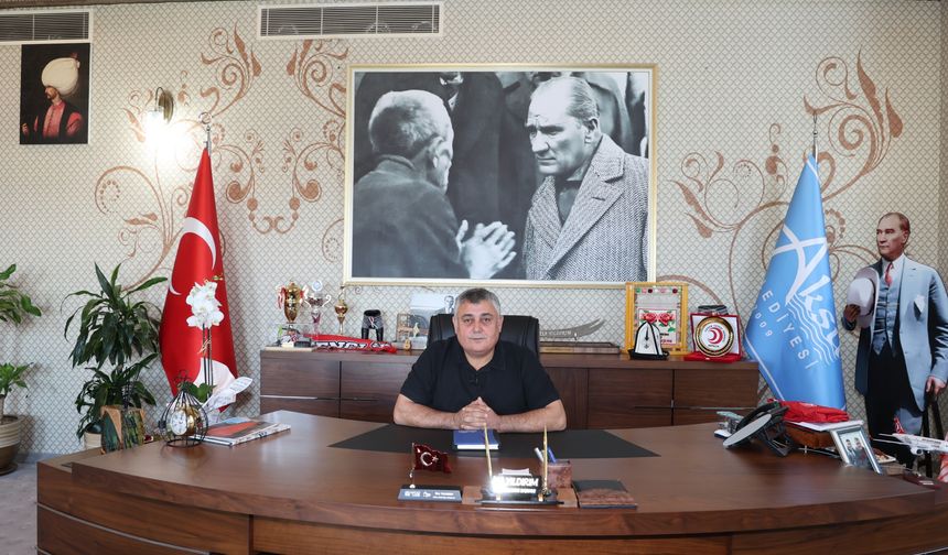 Başkan Yıldırım’dan bayram mesajı