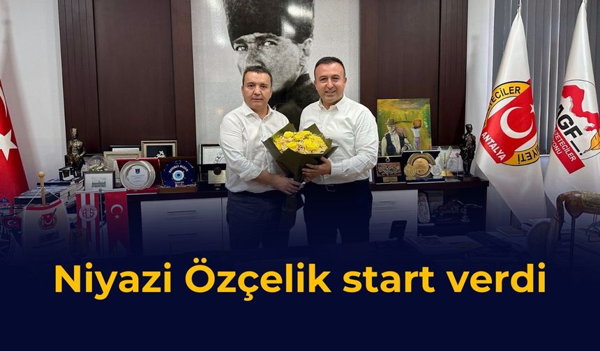Niyazi Özçelik start verdi