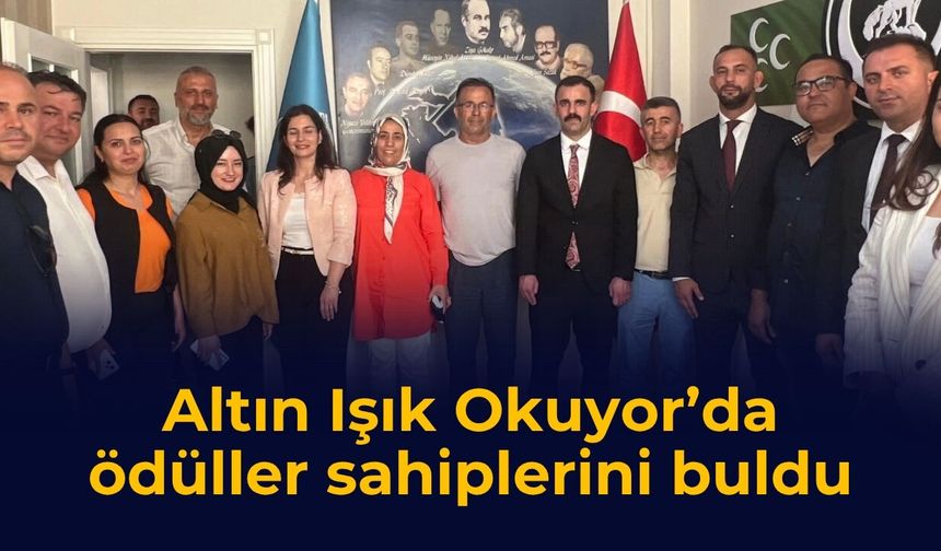 Altın Işık Okuyor’da ödüller sahiplerini buldu