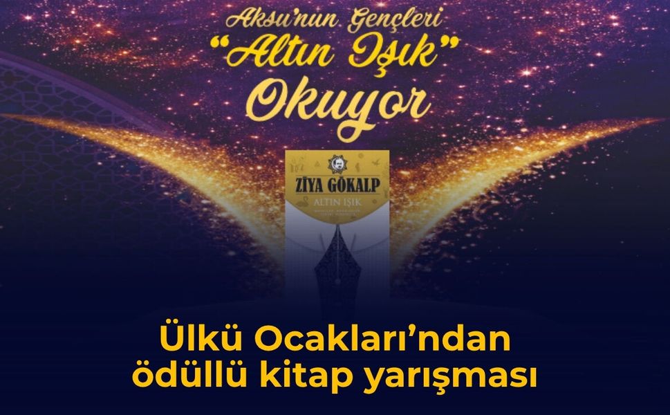 Ülkü Ocakları’ndan ödüllü kitap yarışması
