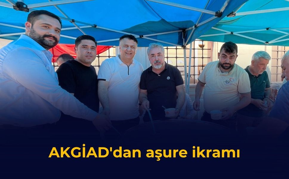 AKGİAD'dan aşure ikramı